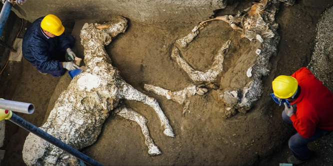 Szenzációs leletet találtak Pompejiben