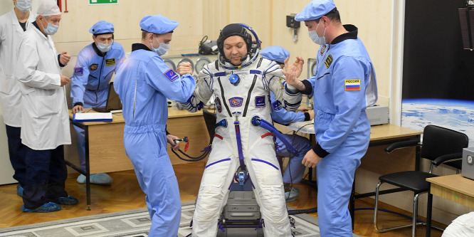 Idén nem kap ajándékot az ISS orosz űrhajósa