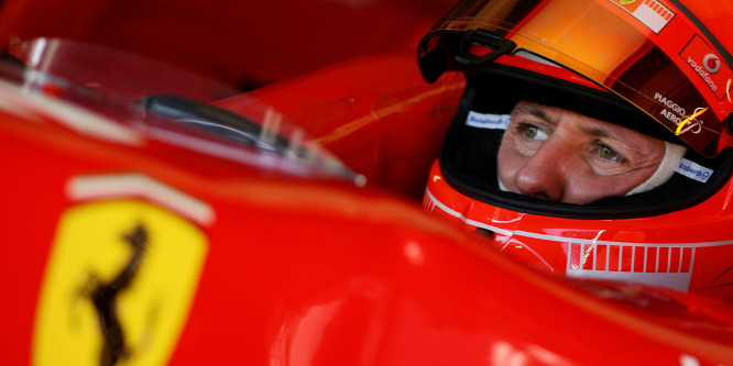 Telefonos applikációval tisztelegnek Schumacher pályafutása előtt