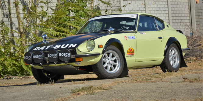 A japán hangyász, ami Afrikát és Amerikát is meghódította - Datsun 240Z Rallye (1972)