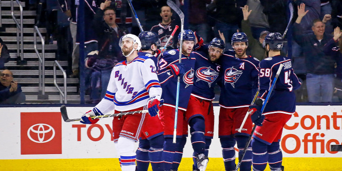 NHL: 12 gól Columbusban, kiütötték a listavezetőt