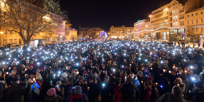A gdanski polgármester gyilkosa más erőszakos akciókat is tervezett