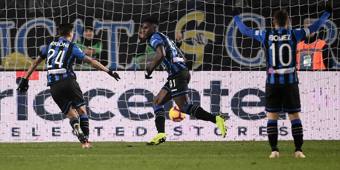 Szárnyal az Atalanta, mesternégyest lőtt a kolumbiai csatár - videó