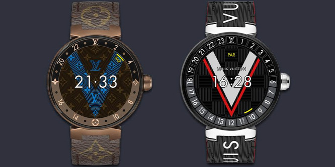 Itt a Louis Vuitton menő okosórája