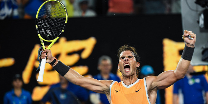 A biztonsági őr nem akarta beengedni Nadalt az Australian Openre - videó