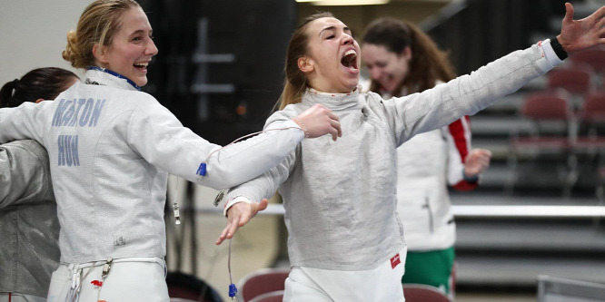 A női kardcsapat ezüstérmet nyert a vívó-vk-n Salt Lake Cityben