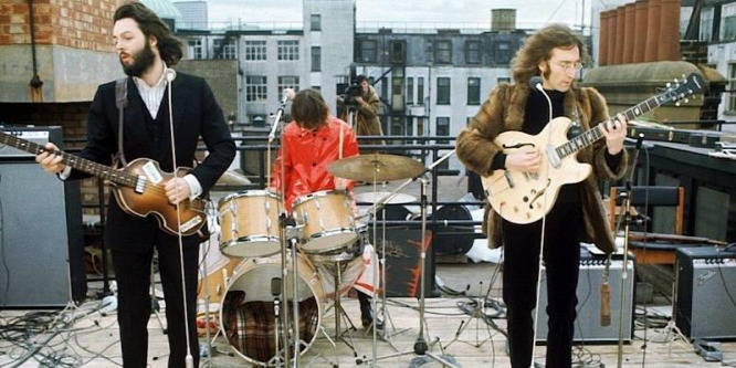 A Beatles utolsó koncertjét egy tetőn adta