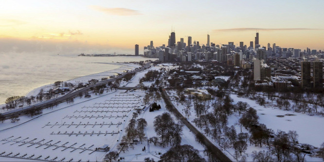 Katasztrófát zúdíthat Chicagóra a szibériainál is gyilkosabb hideg