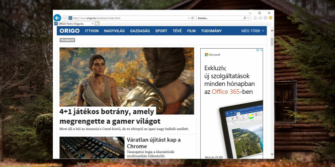 Az Internet Explorert is szapulja a Microsoft