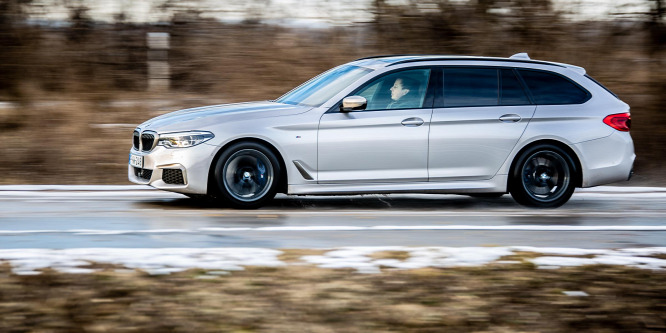 Íme a 400 lóerős M-es BMW, amit alig kell tankolni - BMW M550d xDrive teszt