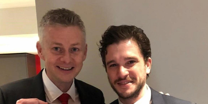 A Manchester Unitednél járt a Trónok harca főszereplője