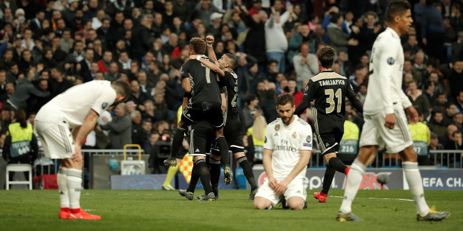 Az Ajax elsöprő lendülete Ronaldo új csapatát is elsodorhatja