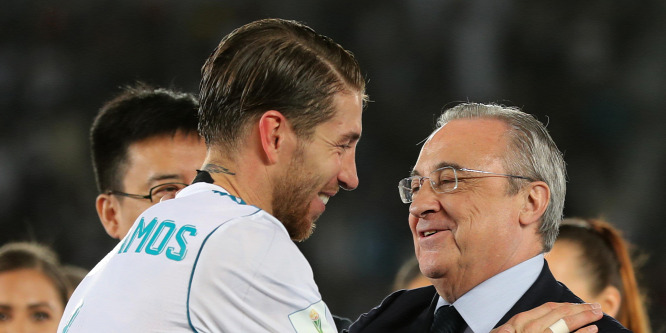 Az öltözőben balhézott Sergio Ramos és Florentino Pérez
