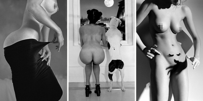 Játékos és modern fotókon mutatja meg a női test erotikus szépségét a fotós (18+)