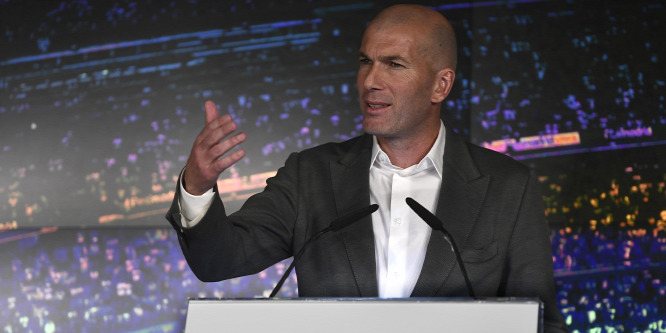 C. Ronaldóról is beszélt a Real Madridhoz visszatérő Zidane