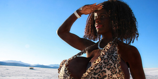 Martina Big fekete nőként él – fotó