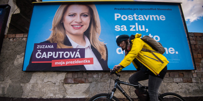 Egy szinte teljesen ismeretlen nő lehet Szlovákia új elnöke