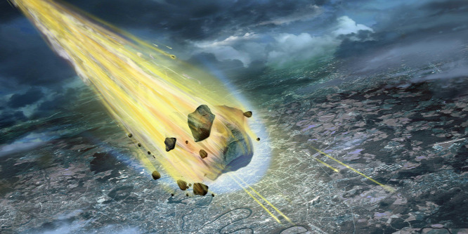 Óriási meteor robbant fel a tenger fölött