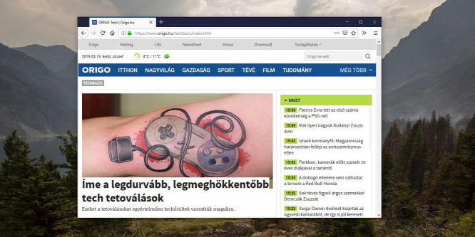 Sok újdonságot hozott a Firefox 66