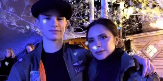 Romeo Beckham a 15 éves Millie Bobby Brownnal randizik