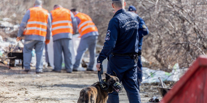 Így tisztították meg az M0-s felüljárót a rabok - Galéria