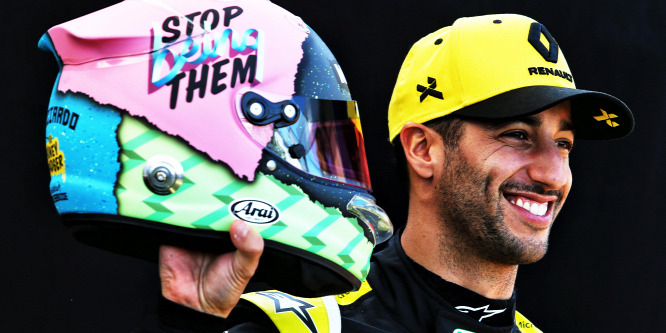 Ricciardo: Nem a Red Bullnak üzentem az idei sisakommal