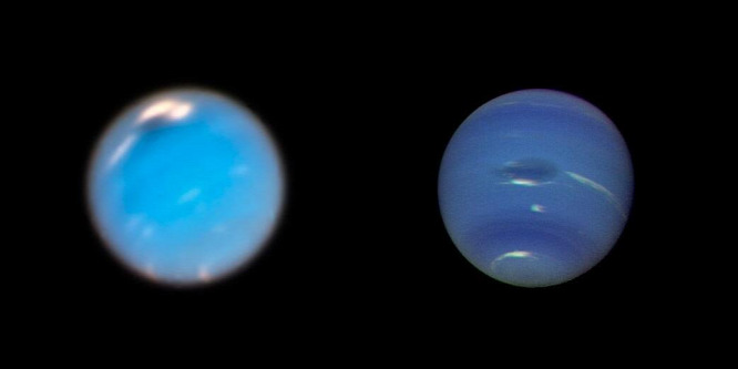 Először dokumentálta vihar keletkezését a Neptunuszon a Hubble