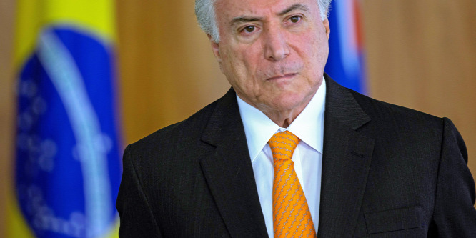 Korrupció miatt vádat emeltek a volt brazil elnök ellen