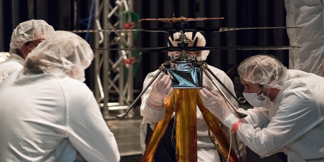 Tesztrepüléseket hajtottak végre a NASA Mars-helikoptereivel
