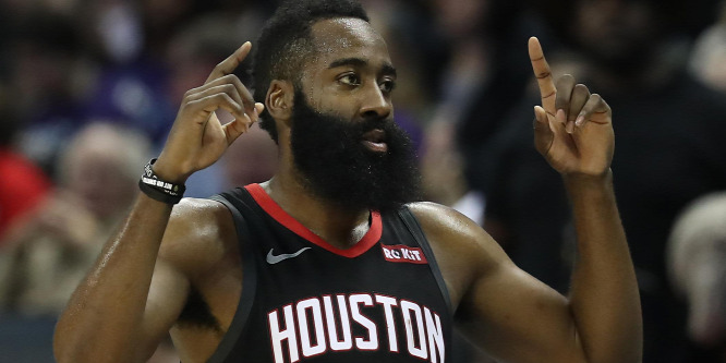 Saját magát ütötte ki az NBA szakállas sztárja