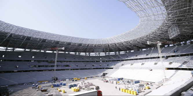 Novemberben lehet az els meccs az új Puskás Stadionban