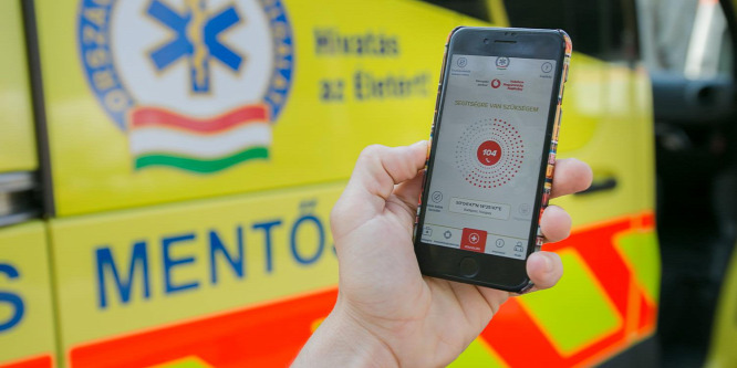 Életmentő mobilappot vezet be a mentőszolgálat