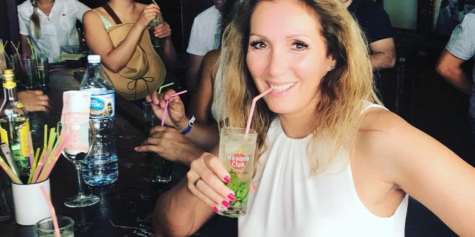 Tunyogi Bernadett fél évet várt álmai nászútjára: Kubába utaztak a férjével