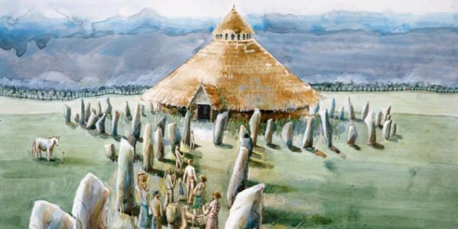 Igen ritka épületet találtak az Avebury kőgyűrű belsejében