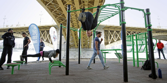 Egyre több a szabadtéri kondipark Budapesten