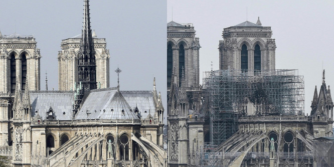 Notre-Dame: megtalálták a huszártorony ereklyetartó rézkakasát