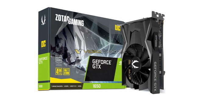 Kiszivárgott a GeForce GTX 1650