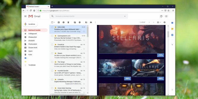Nagy különbséget tesz a Gmail eldugott opciója