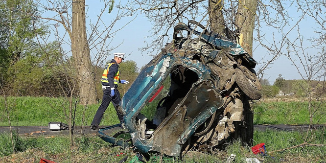 Brutális baleset Nagykőrös és Cegléd között, egy ember meghalt