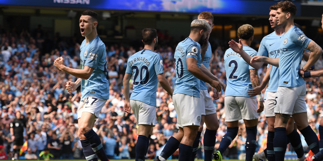 A Manchester City örülhet, hogy a Premier League-ben nincs videobíró