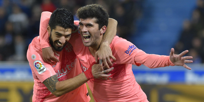 Messi csak fél órára állt be mozogni, de így is nyert a Barcelona