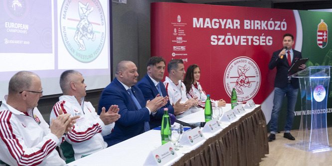 A birkózó Európa-bajnokság érmeseit köszöntötték