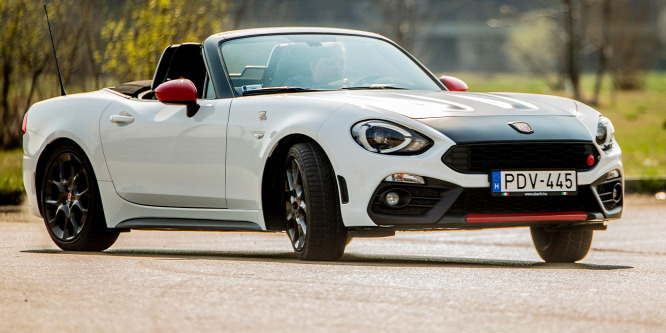 Olasz fűszertől lett igazán tüzes az MX-5 klub rémálma – Abarth 124 Spider teszt
