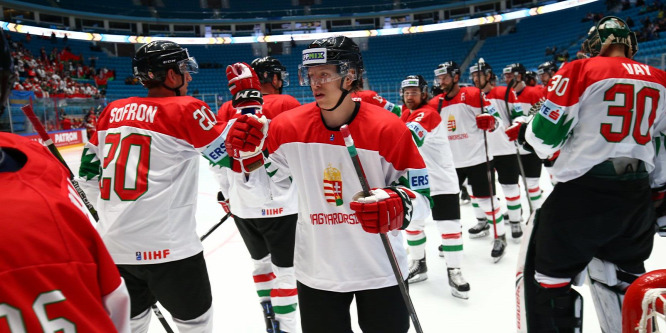 Vereséggel kezdte a magyar jégkorong-válogatott az olimpiai selejtezőtornát