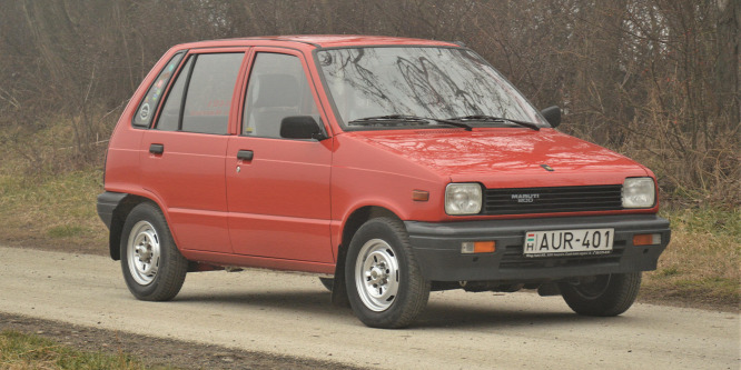 Megváltás volt a Trabant és a Polski után - Maruti 800 DX teszt