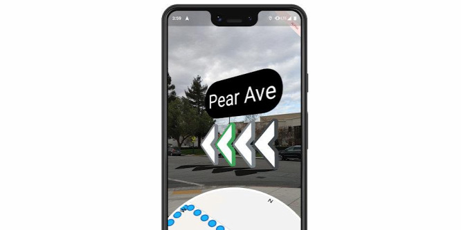 A Pixeleken már a kiterjesztett valóságban is navigál a Google Térkép
