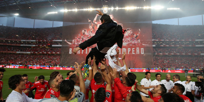 Hat éven belül ötödször lett bajnok a Benfica