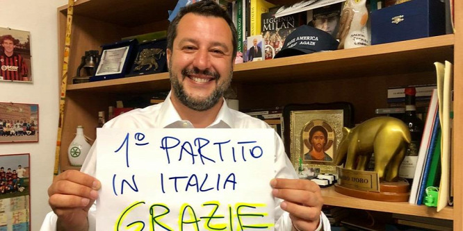 Matteo Salvini hatalmas győzelmet aratott Olaszországban