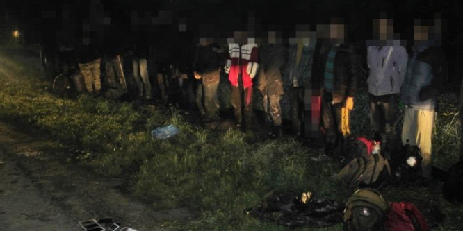 Illegális migránsokat tartóztattak fel az éjszaka Bács-Kiskun megyében