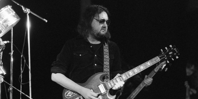 A rockot jelentette Radics Béla gitárja